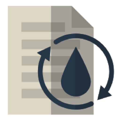 icon-report-with-oil-drop